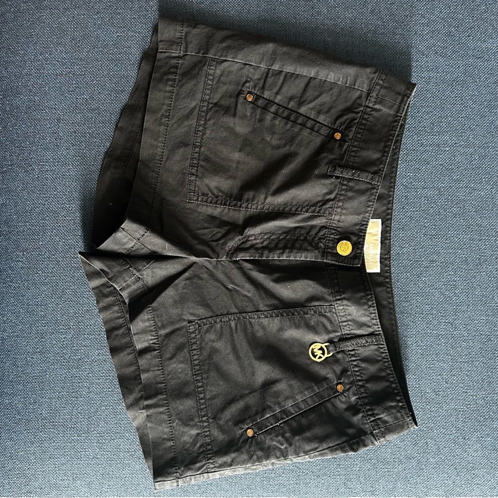 Michael by Michael Kors Black Designer Women's Shorts